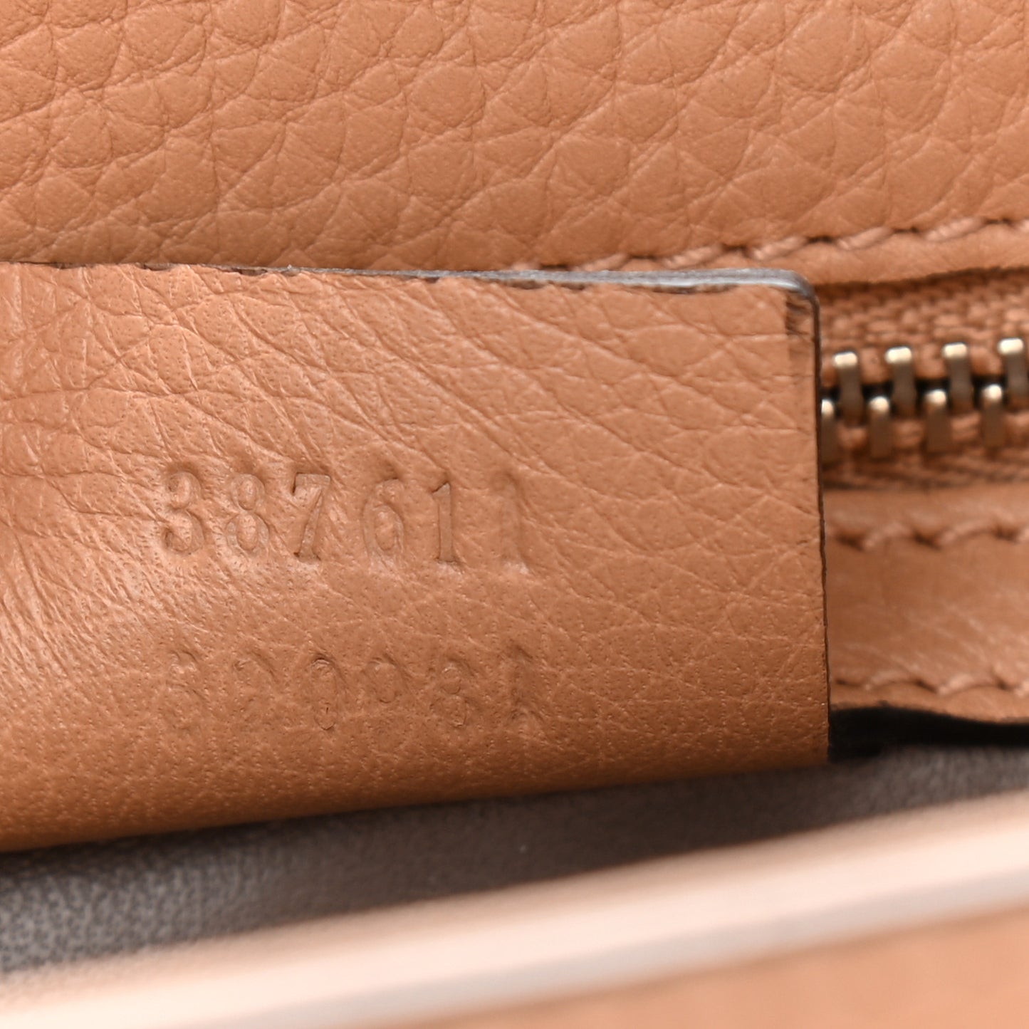 Calfskin Studded Medium Miss Bamboo Shoulder Bag Camelia