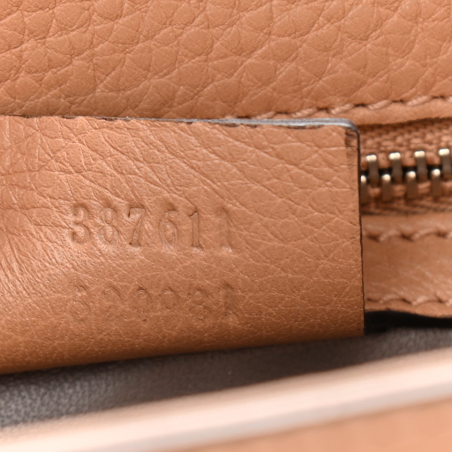 Gucci Calfskin Studded Medium Miss Bamboo Shoulder Bag Camelia 7 of 12