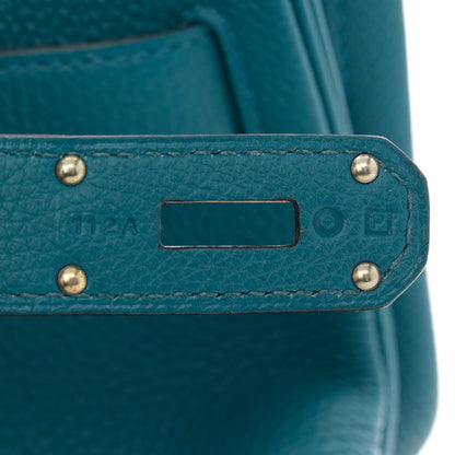 Hermes Togo JPG Shoulder Birkin II 42 Cobalt 7 of 13