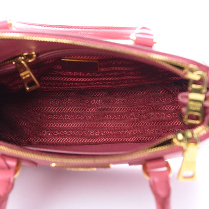 Prada Saffiano Mini Galleria Double Zip Tote Tamaris 6 of 20