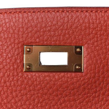 Hermes Togo Kelly Retourne 35 Vermillion 14 of 41