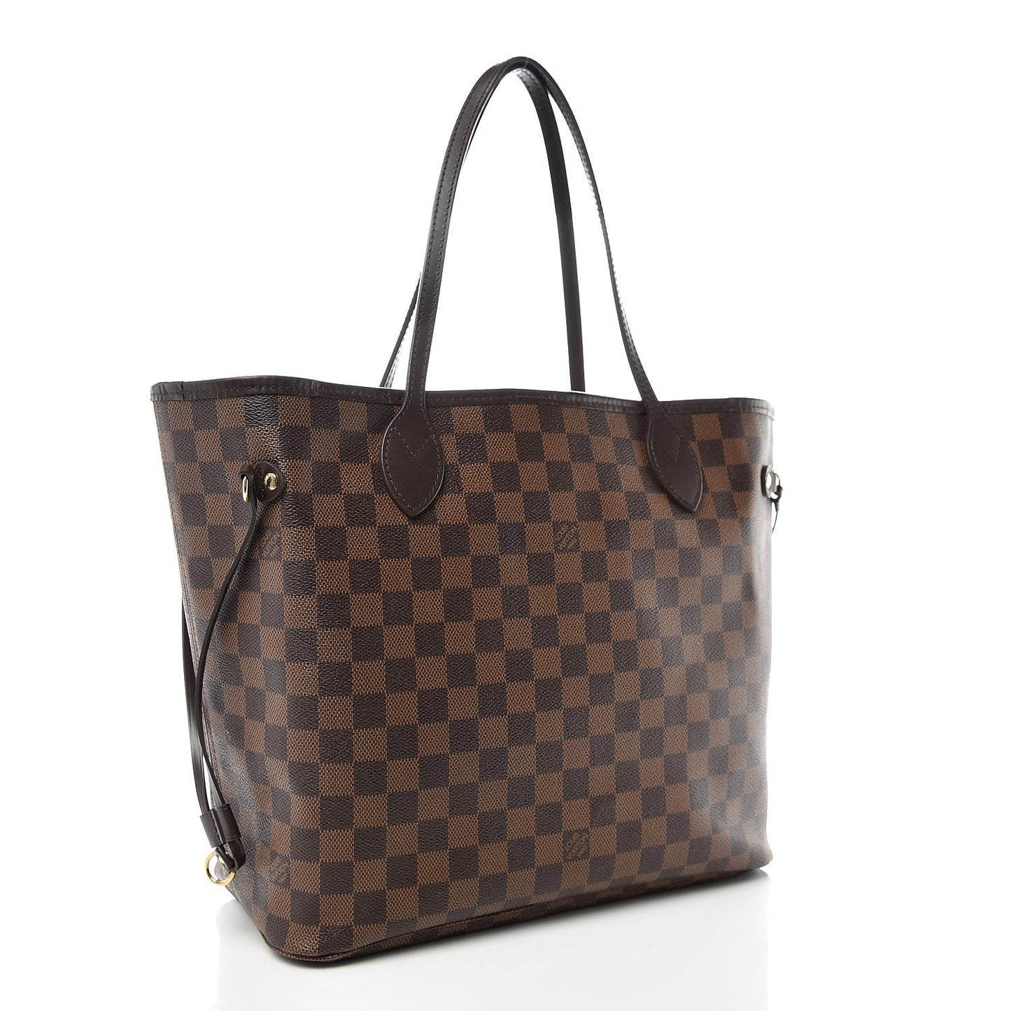 Damier Ebene Neo Neverfull MM Rose Ballerine