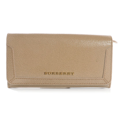 Burberry Leather Penrose Continental Wallet Nude 2 of 9