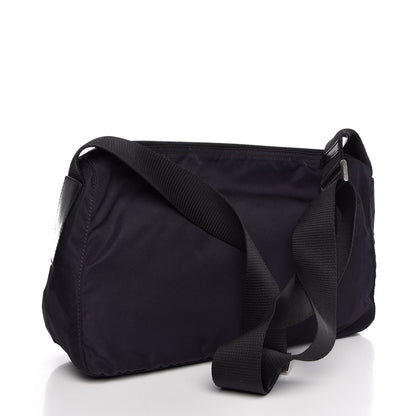 Prada Tessuto Nylon Crossbody Bag Purple Black 3 of 7