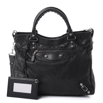 Balenciaga Agneau Giant 12 Silver Hardware Velo Black 1 of 14