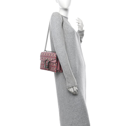 Gucci Calfskin Valentine's Day Exclusive Small Dionysus Bag Pink 2 of 13