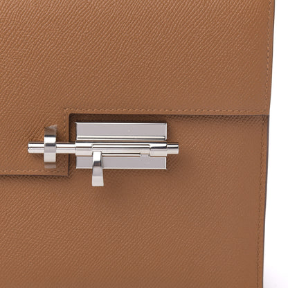 Hermes Epsom Verrou 21 Large Strap Gold 8 of 9