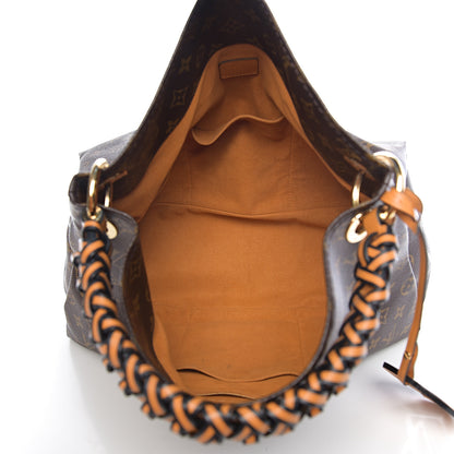 Louis Vuitton Monogram Braided Artsy MM Saphir Imperial Yellow 4 of 9