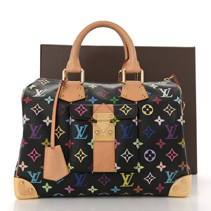 Louis Vuitton Monogram Multicolor Speedy 30 Black 11 of 11