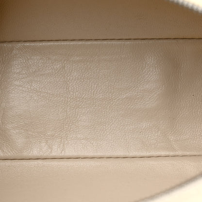 Loro Piana Grained Calfskin L19 Extra Pocket Pouch Whisper White 5 of 14