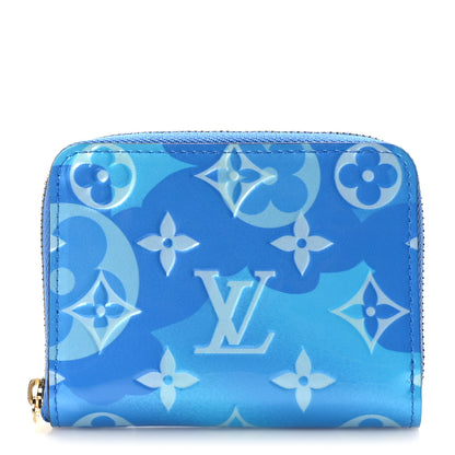 Louis Vuitton Vernis Valentine Zippy Coin Purse Blue 1 of 7