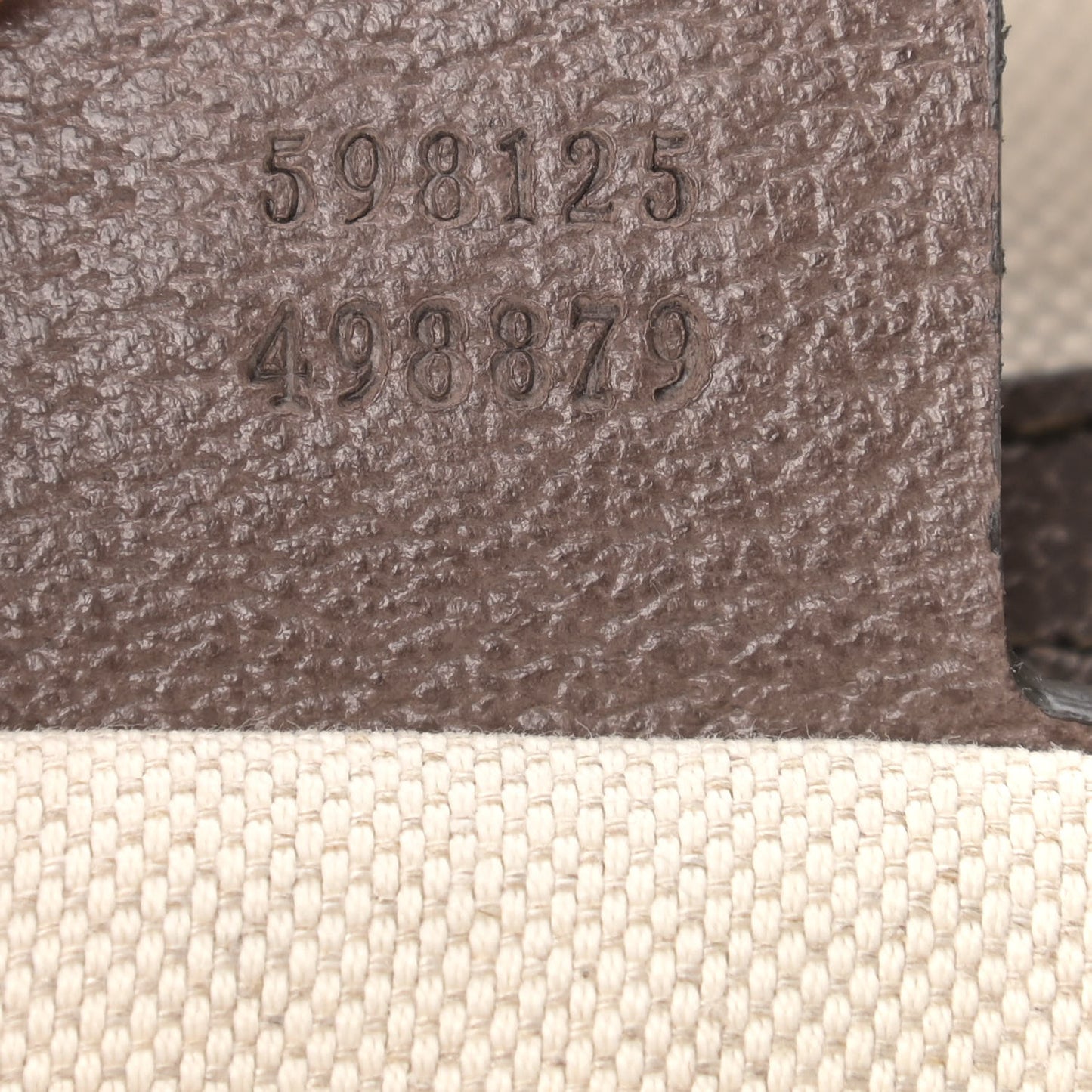 GG Supreme Monogram Web Small Ophidia Half Moon Hobo Brown