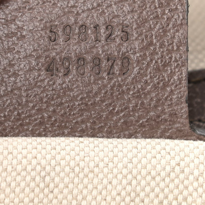 Gucci GG Supreme Monogram Web Small Ophidia Half Moon Hobo Brown 7 of 10