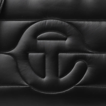 Telfar Nylon Medium Puff Shopping Bag Black 7 of 11