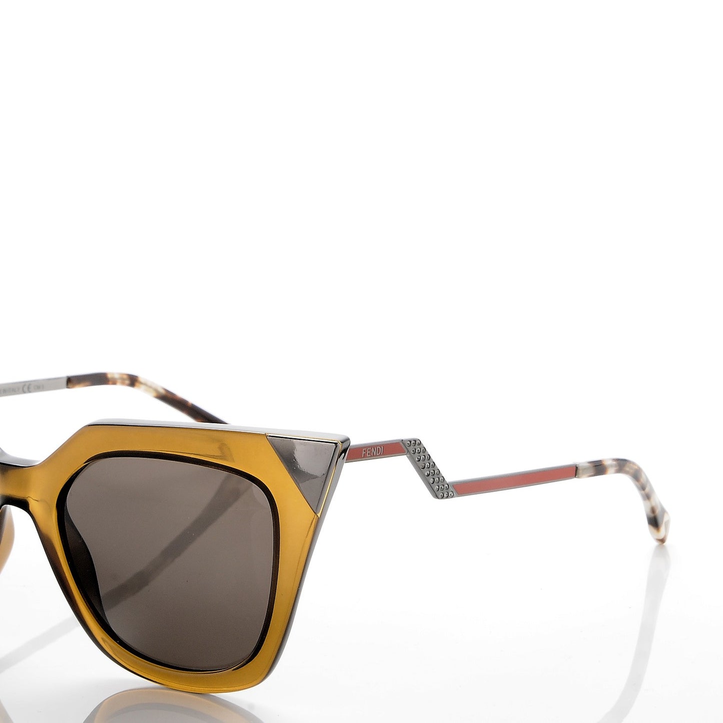 Iridia Cat Eye Sunglasses FF 0060/S Olive
