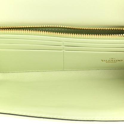 Valentino Garavani Nappa Roman Stud Wallet on Chain Ambrosia 4 of 9