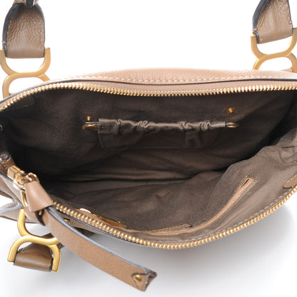 Chloe Calfskin Medium Marcie Satchel Nut 6 of 9