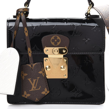 Louis Vuitton Vernis Epi Monogram Spring Street Black 7 of 10