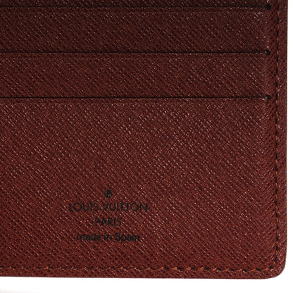 Louis Vuitton Monogram Mens Billfold Wallet 10 Credit Card Slots 7 of 8