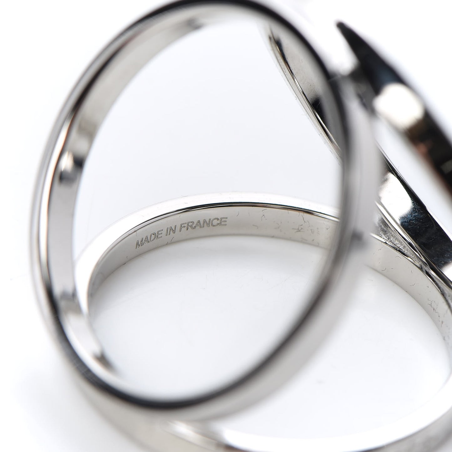 Palladium Trio Scarf Ring