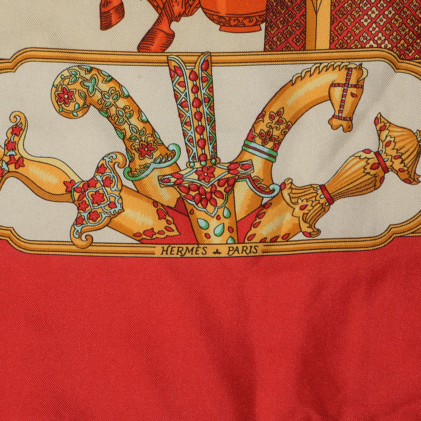 Silk Splendeur Des Maharajas Scarf 90
