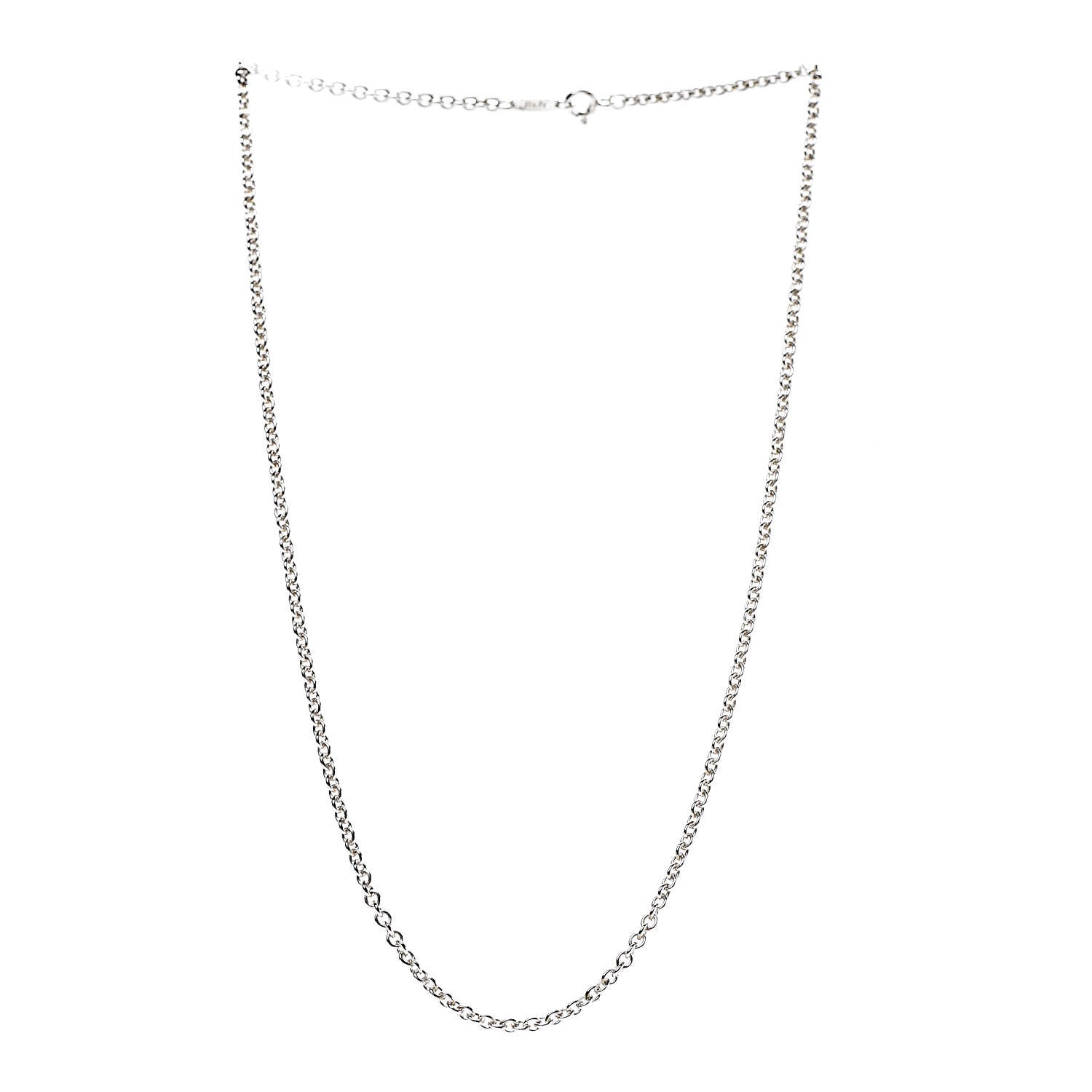 Tiffany Sterling Silver Chain Necklace 3 of 5