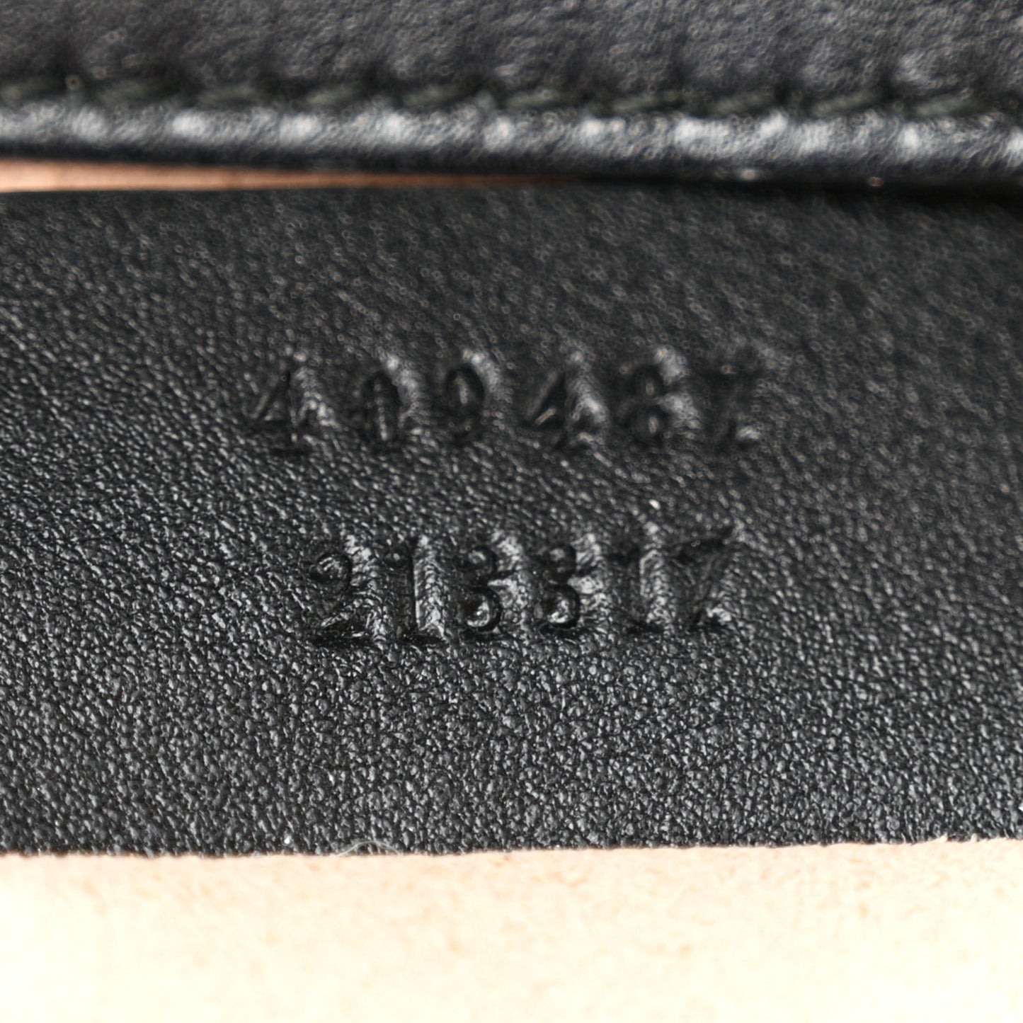 GG Supreme Monogram Bees Small Padlock Shoulder Bag Black