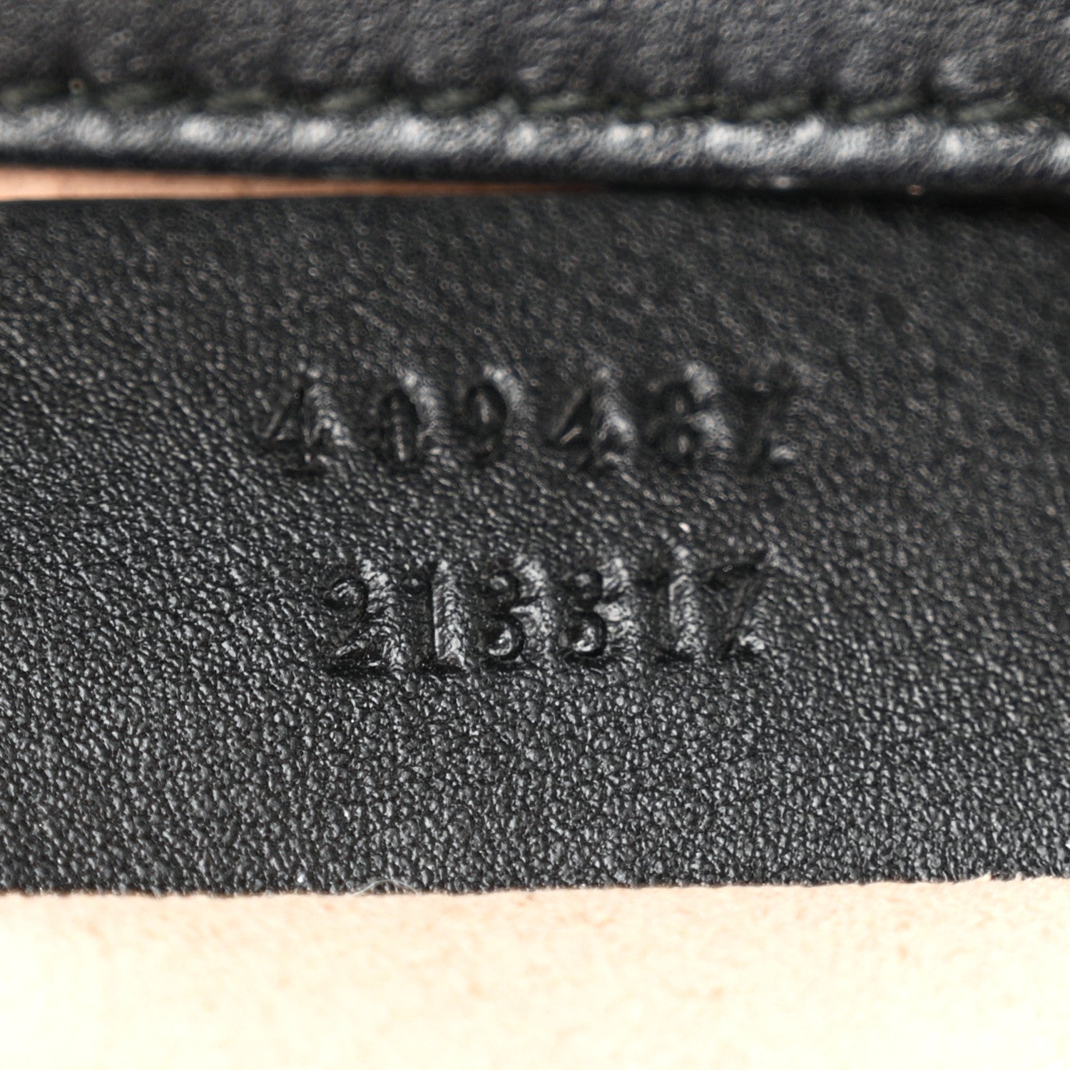 Gucci GG Supreme Monogram Bees Small Padlock Shoulder Bag Black 7 of 12