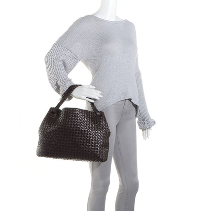 Bottega Veneta Nappa Intrecciato Tote Ebano 2 of 8