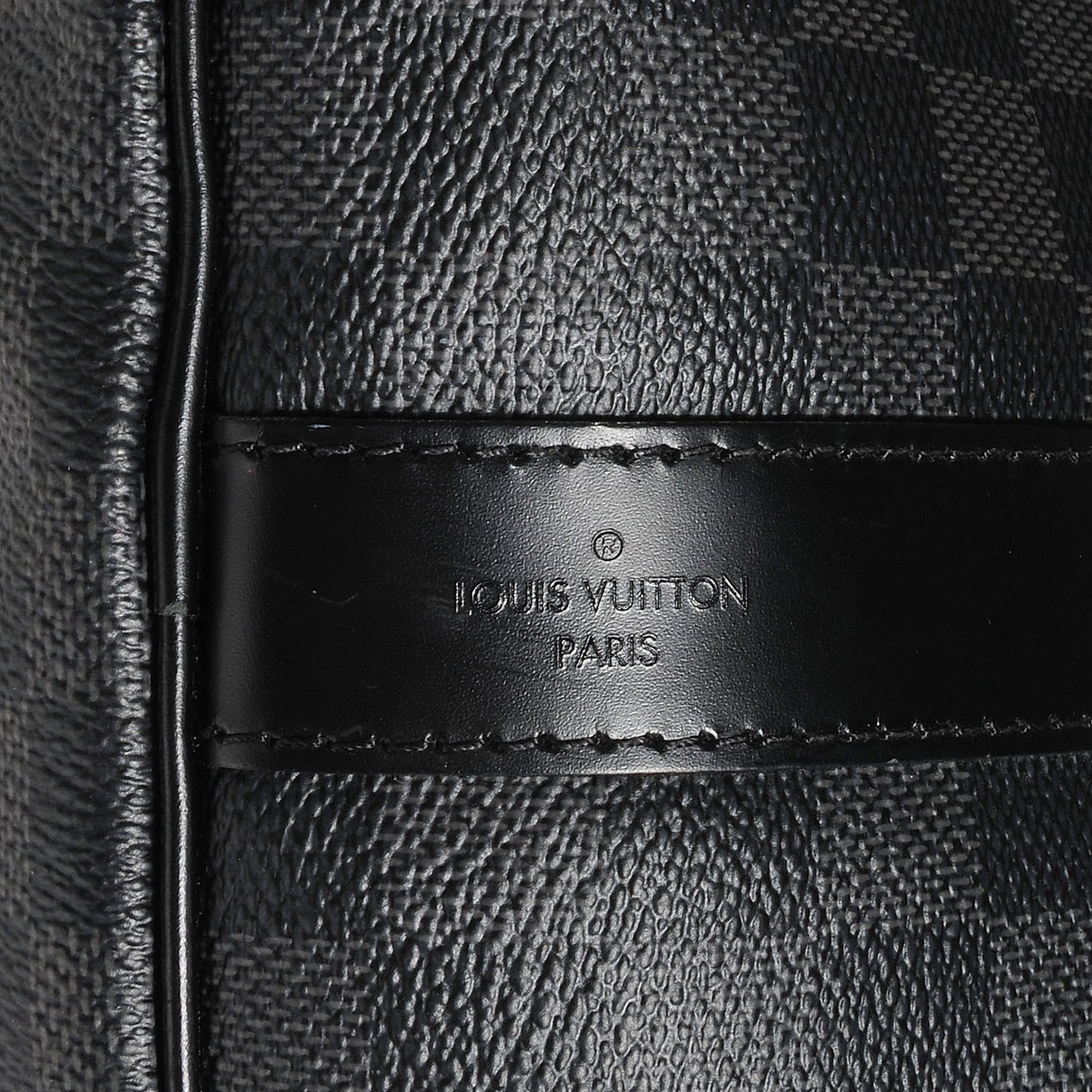 Damier Graphite Keepall Bandouliere 55