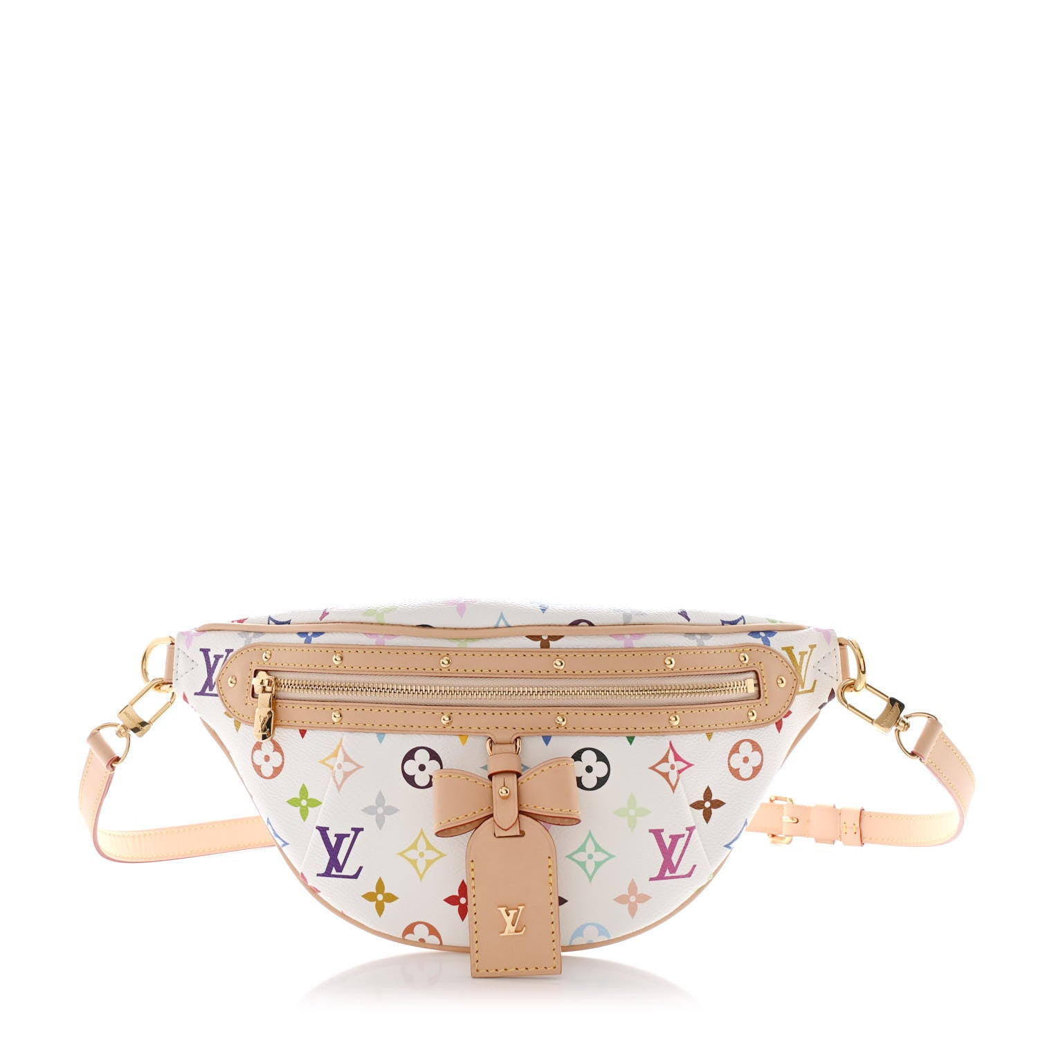 Louis Vuitton LV X TM Monogram Multicolor High Rise Bumbag White 1 of 9