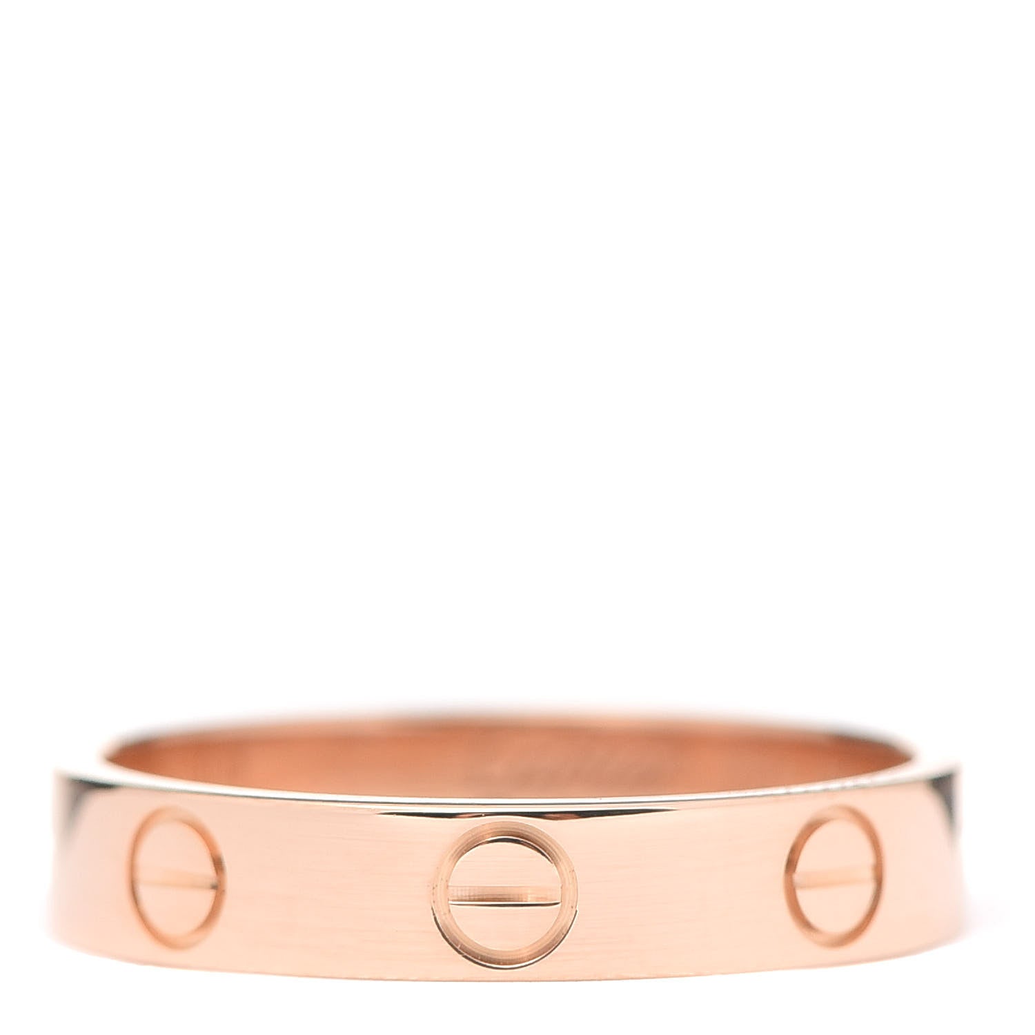 Cartier 18K Pink Gold 3.5mm LOVE Wedding Band Ring 52 6 1 of 5