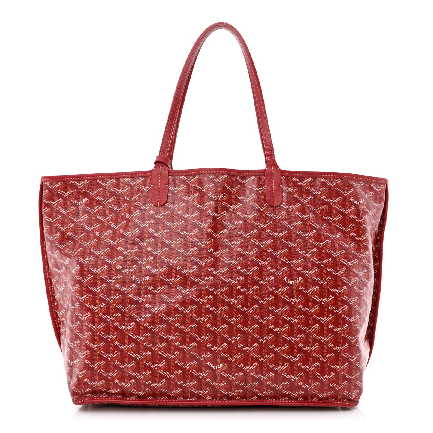 Goyardine Reversible Anjou PM Red