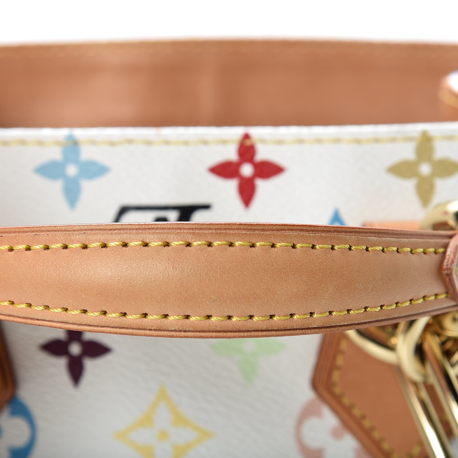 Louis Vuitton Monogram Multicolor Audra White 14 of 16