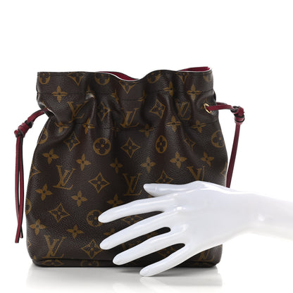 Louis Vuitton Monogram Pouch Noe Fuchsia 2 of 11
