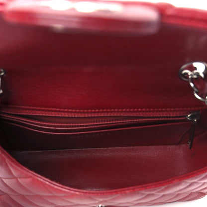 Chanel Caviar Quilted Mini Rectangular Flap Red 5 of 11