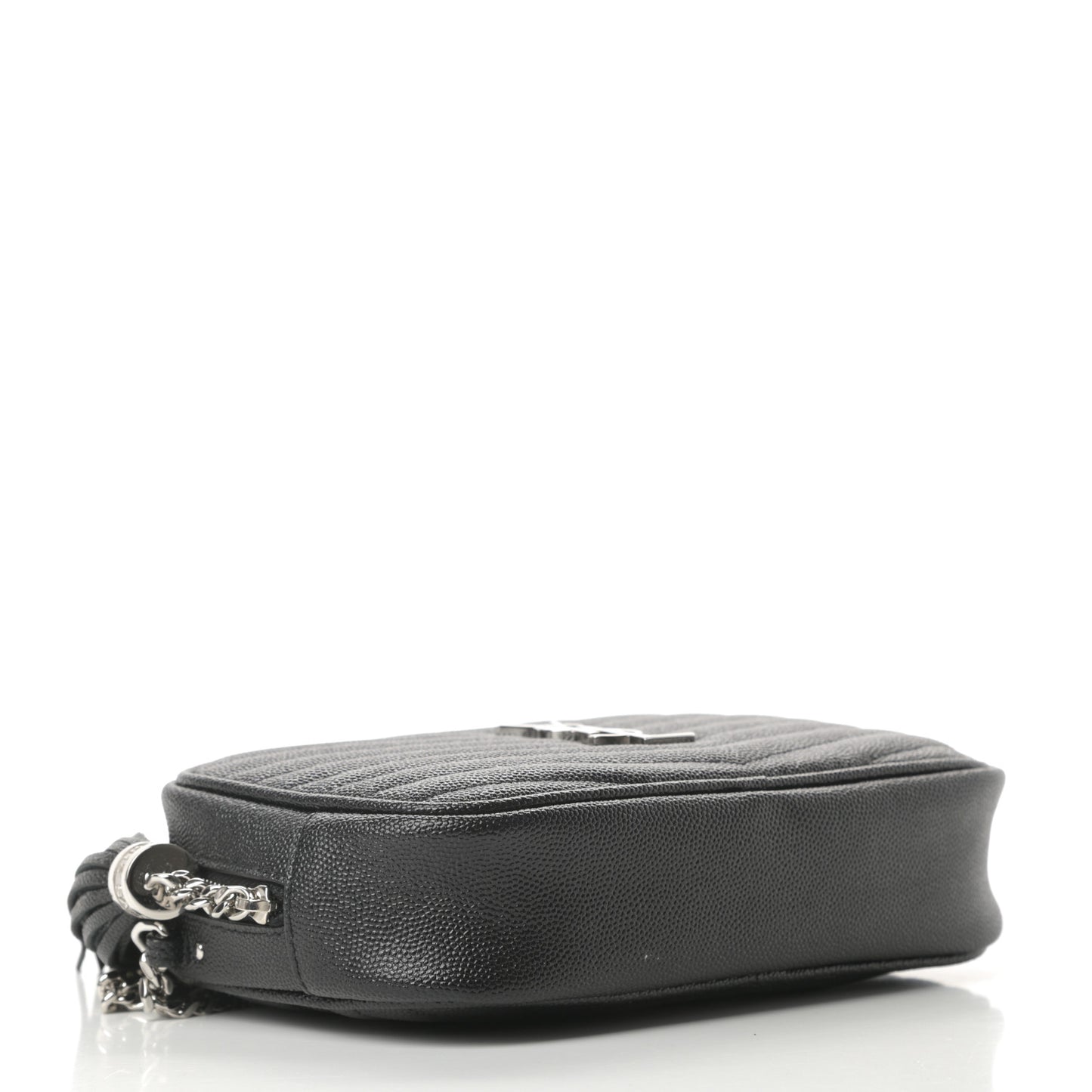 Grain De Poudre Matelasse Monogram Mini Lou Camera Bag Black