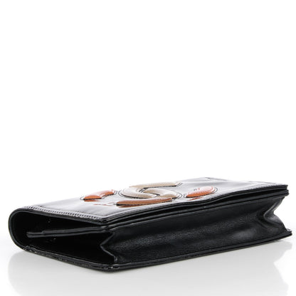 Chanel Patent Lipstick Wallet On Chain Black 4 of 9