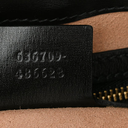 Gucci Boarded Dyana Lux Calfskin Small Jackie 1961 Hobo Black 7 of 10