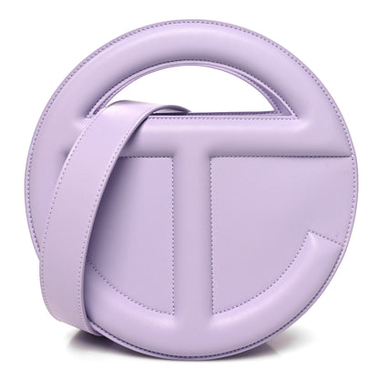 Telfar Vegan Leather Round Circle Bag Lavender 1 of 12