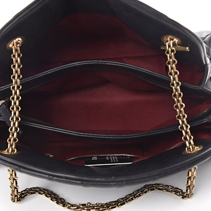 Chanel Lambskin Quilted Medium Just Mademoiselle Black 5 of 10