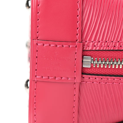 Louis Vuitton Epi Jacquard Alma BB Rose Pondicherry 6 of 8