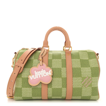 Louis Vuitton Damier Golf Keepall Bandouliere 35 Green 1 of 10