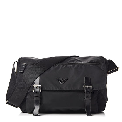 Prada Nylon Vela Sport Messenger Bag Black 1 of 13