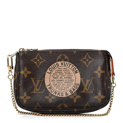 Louis Vuitton Monogram Complice Trunks and Bags Mini Pochette Accessories Beige 1 of 8