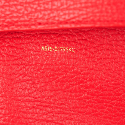 3.1 Phillip Lim 3.1 Textured Calfskin Medium Pashli Satchel Red 7 of 8