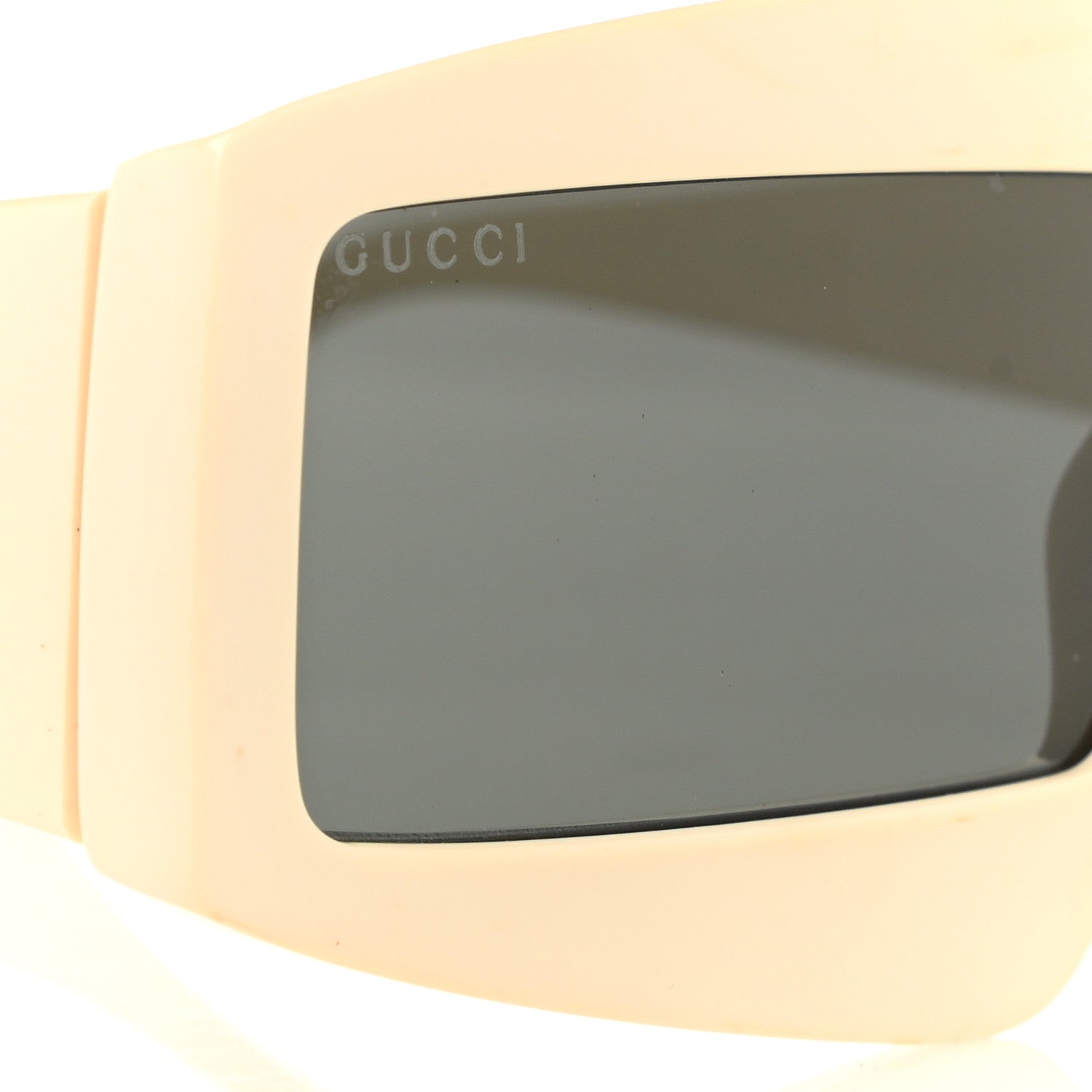 Gucci Acetate Shield Sunglasses GG0358S White 8 of 9