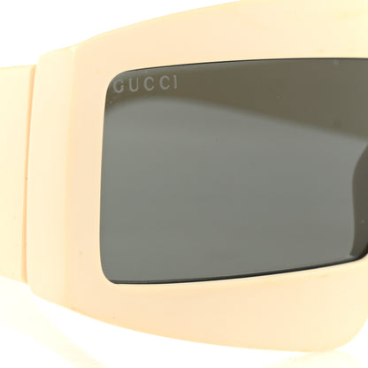 Gucci Acetate Shield Sunglasses GG0358S White 8 of 9