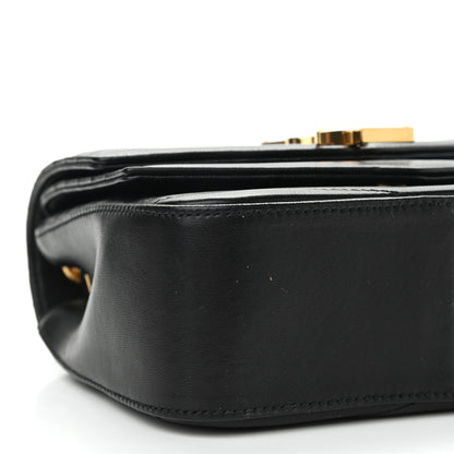 Saint Laurent Lambskin Matelasse Chevron Monogram Small Sulpice Bag Black 10 of 11