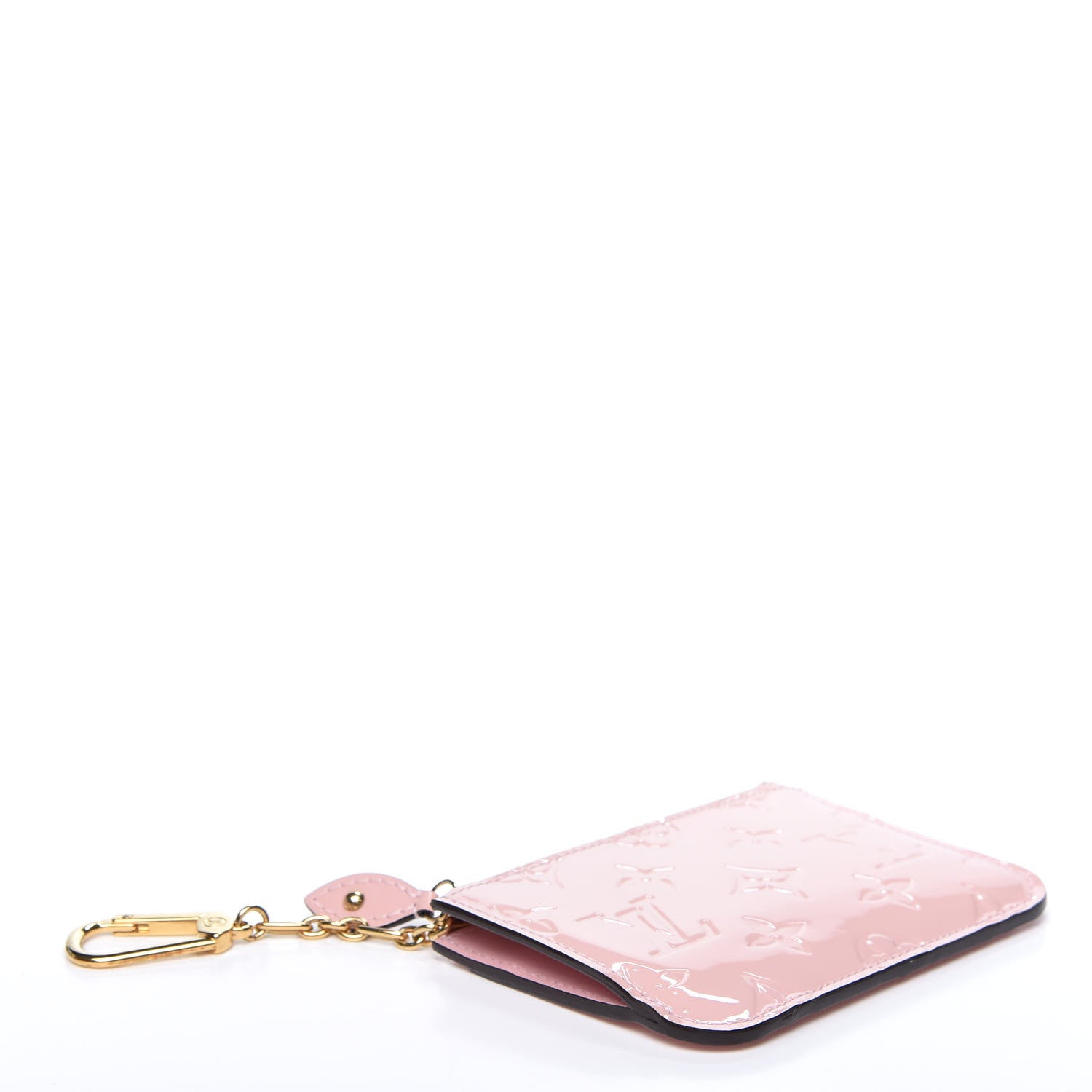 Louis Vuitton Vernis Key Pouch Rose Ballerine 3 of 8